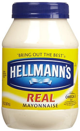 Hellman's Real Mayonnaise 30Fl  Oz - 487 ml